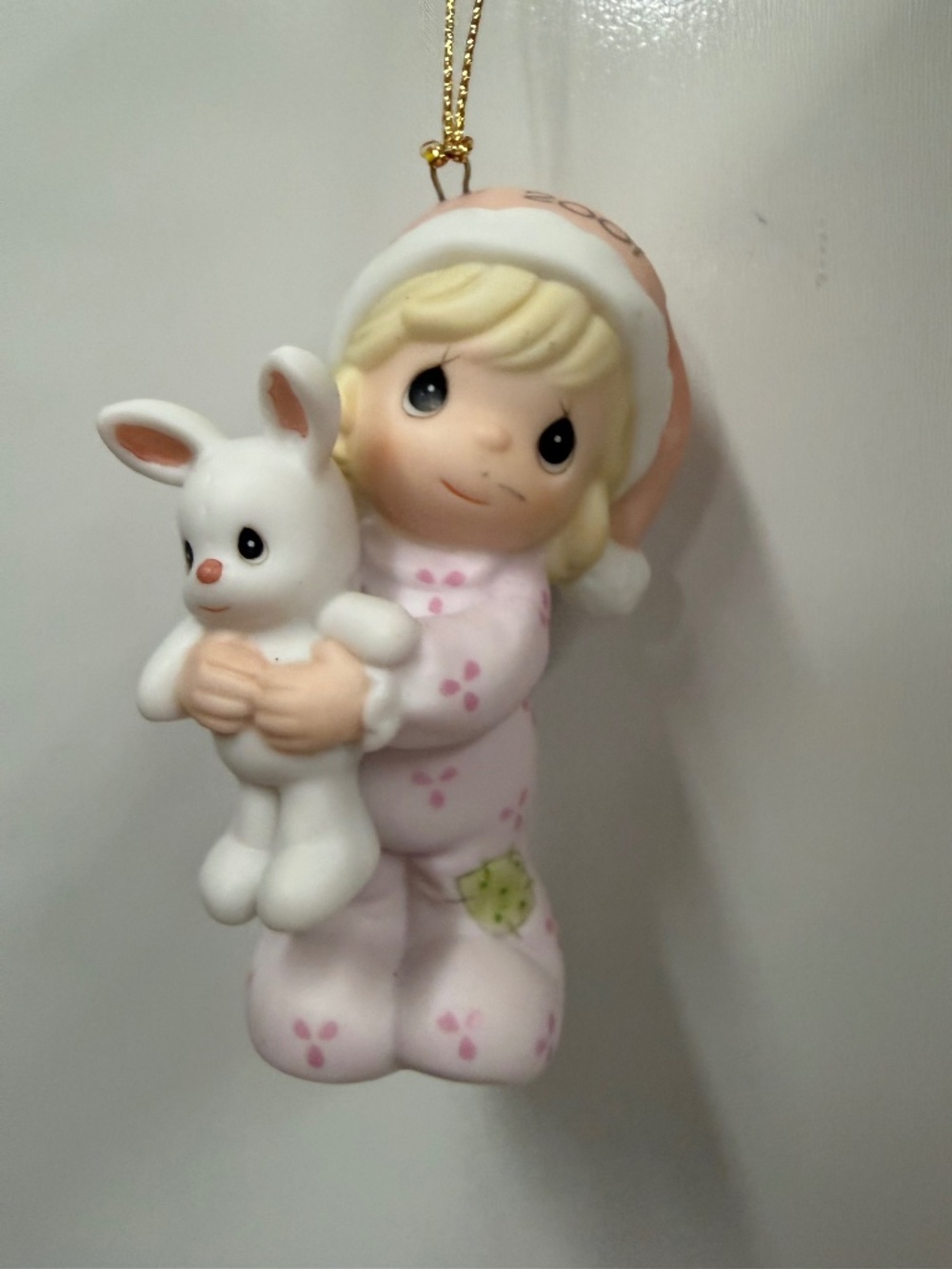 Precious Moments- Girl with Bunny- EJ643